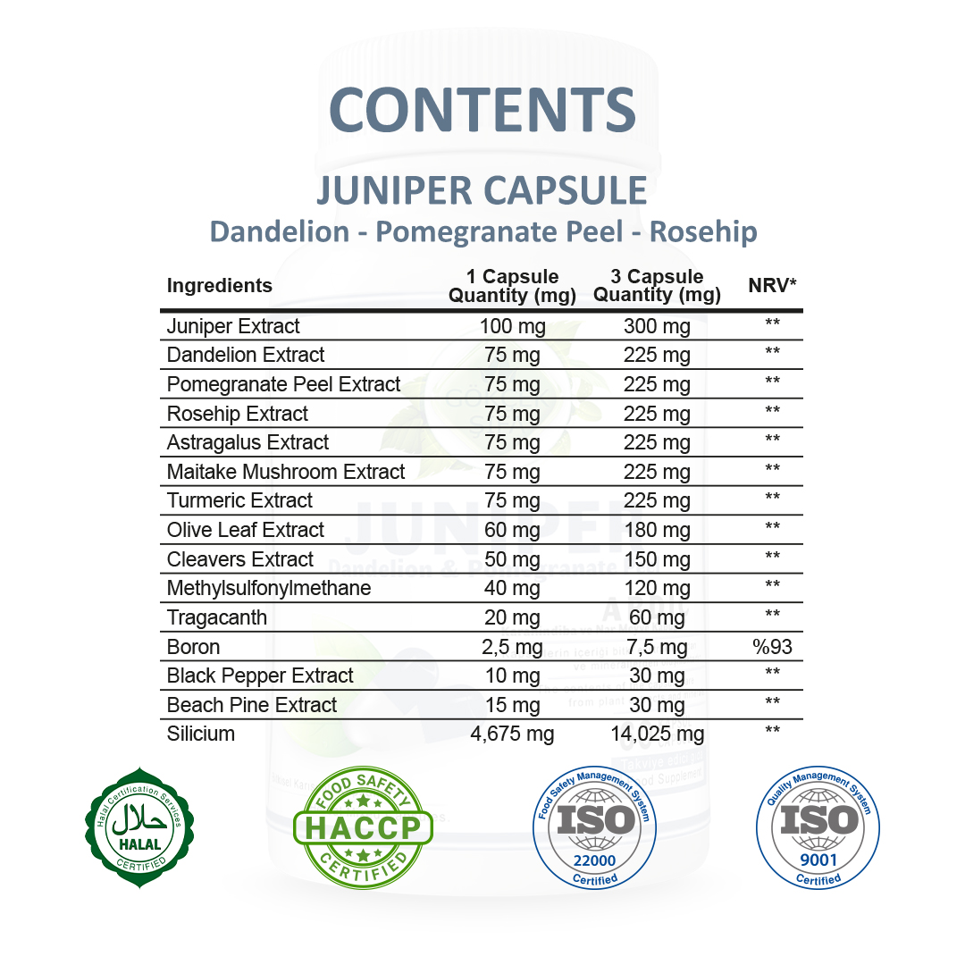 Ardiç (Juniper) Kapsül - Standard - Görsel 3