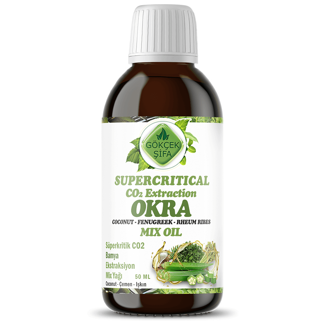 Bamya (Okra) Süperkritik Co2 Ca Mix Yagi