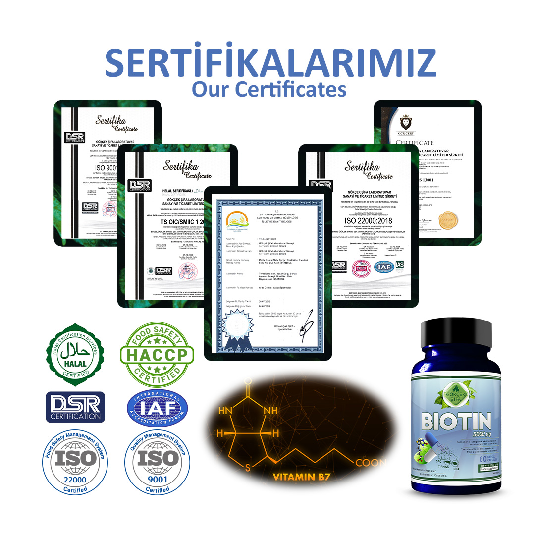 Biotin B7 Vitamin Kapsül - Standard - Görsel 5