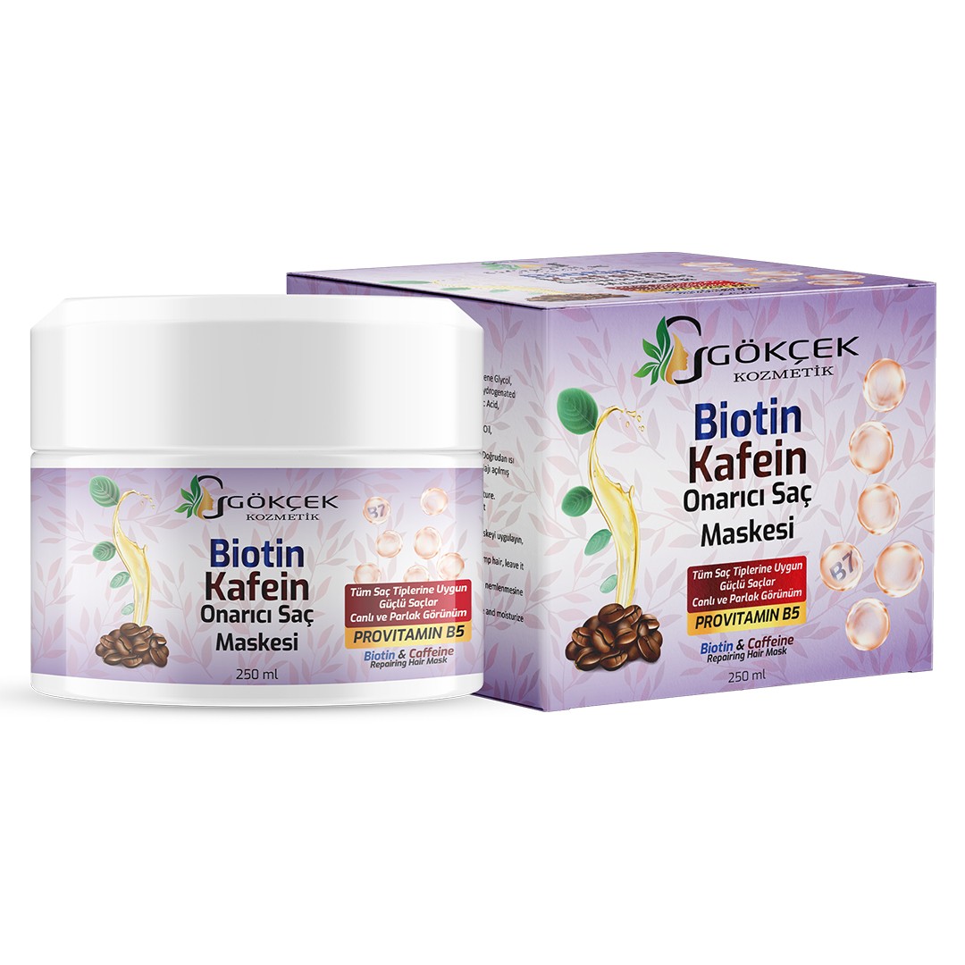 Biotin & Kafein Onarici Saç Maskesi