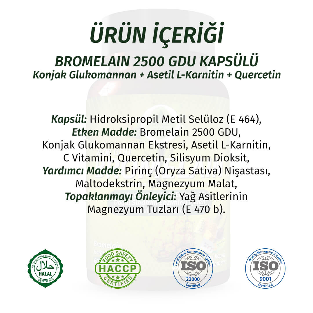 Bromelain Kapsül - Standard - Görsel 3