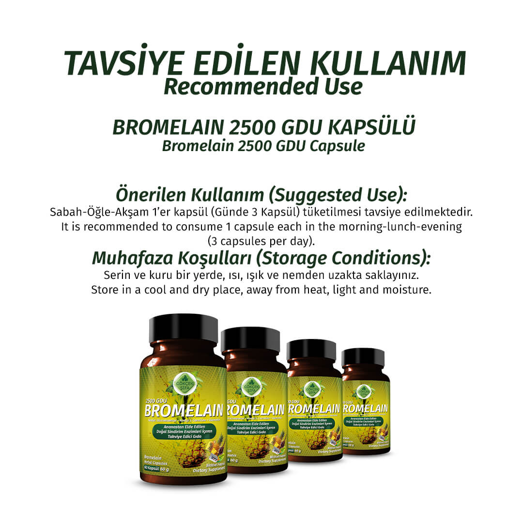 Bromelain Kapsül - Standard - Görsel 5