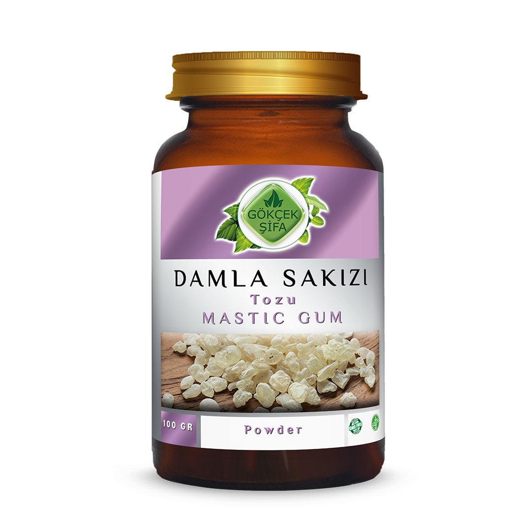Damla Sakizi Tozu 100 gr. Cam Kavanoz