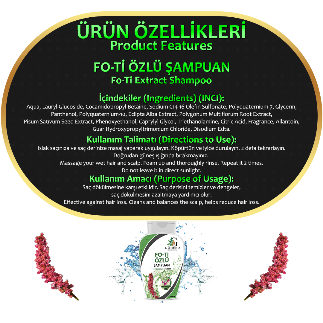 Fo-Ti Sampuan - 300 ml. - Görsel 2