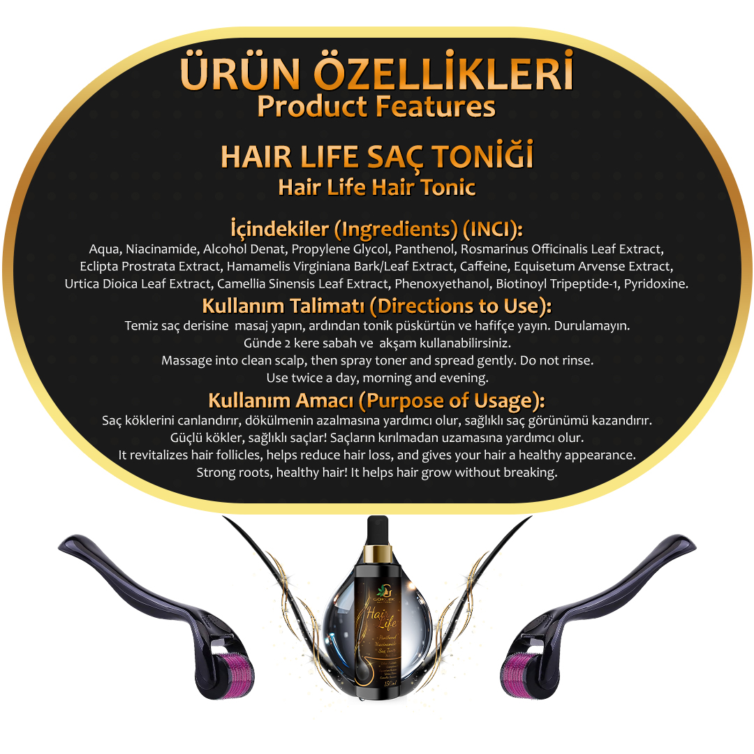 Hair Life Saç Tonigi - 150 ml. - Görsel 2