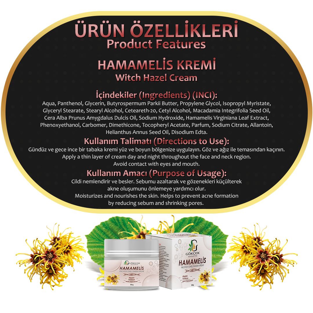 Hamamelis Krem - 50 g. - Görsel 2