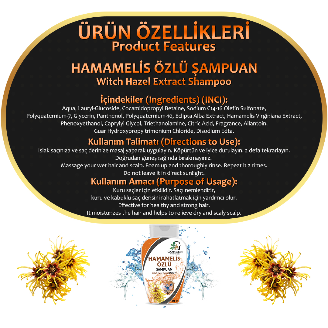 Hamamelis Sampuan - 300 ml. - Görsel 2