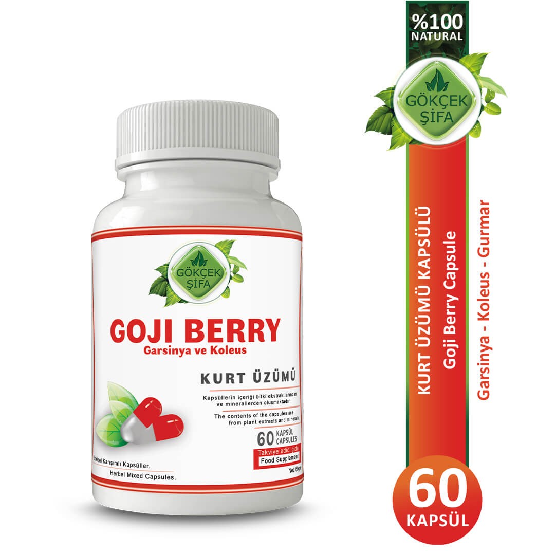 Kurt Üzümü (Goji Berry) Kapsül