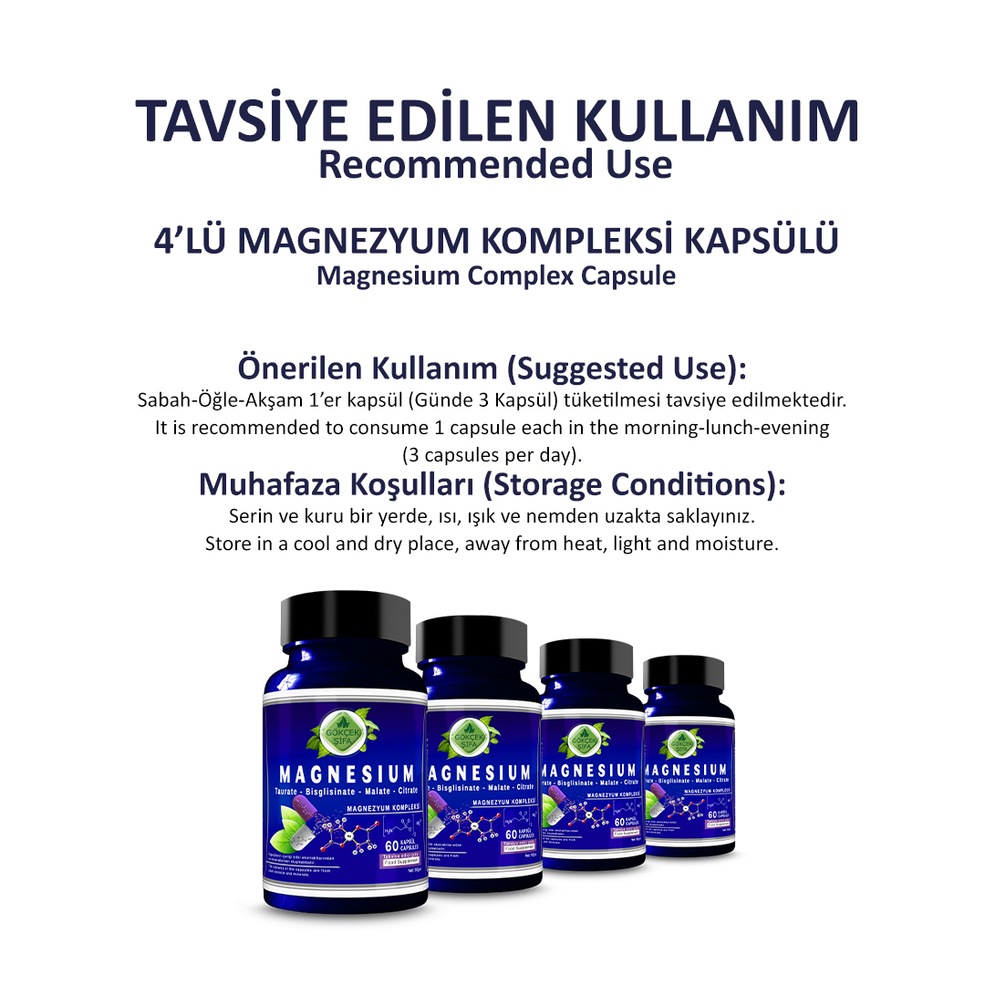 Magnezyum Kompleksi Kapsül - Standard - Görsel 4