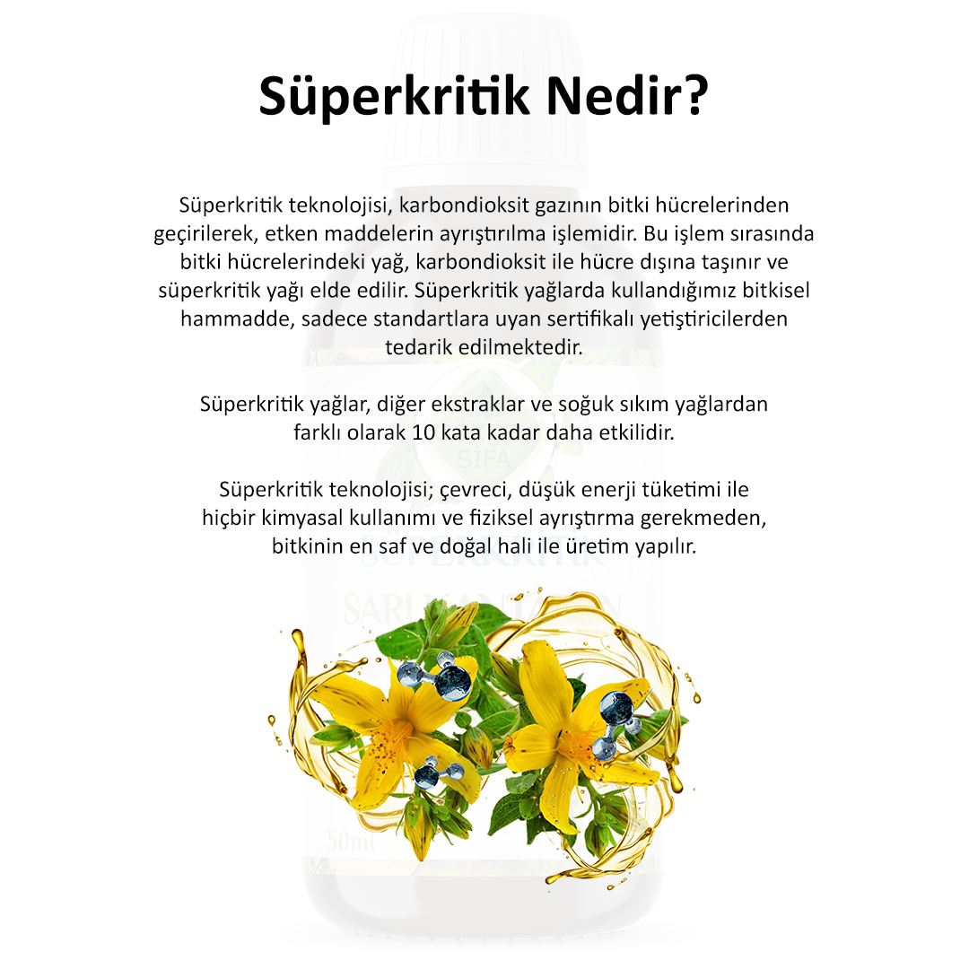 Sari Kantaron (St. John's Wort) Süperkritik Yagi - 5 - Görsel 5