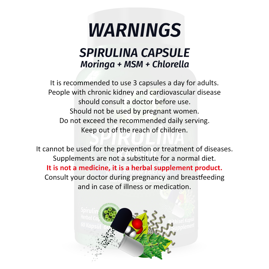 Spirulina Kapsül - Standard - Görsel 5