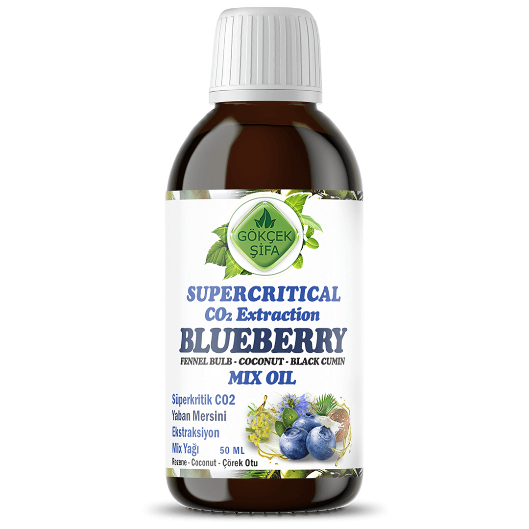 Yaban Mersini (Blueberry) Süperkritik Co2 Ca Mix Yagi