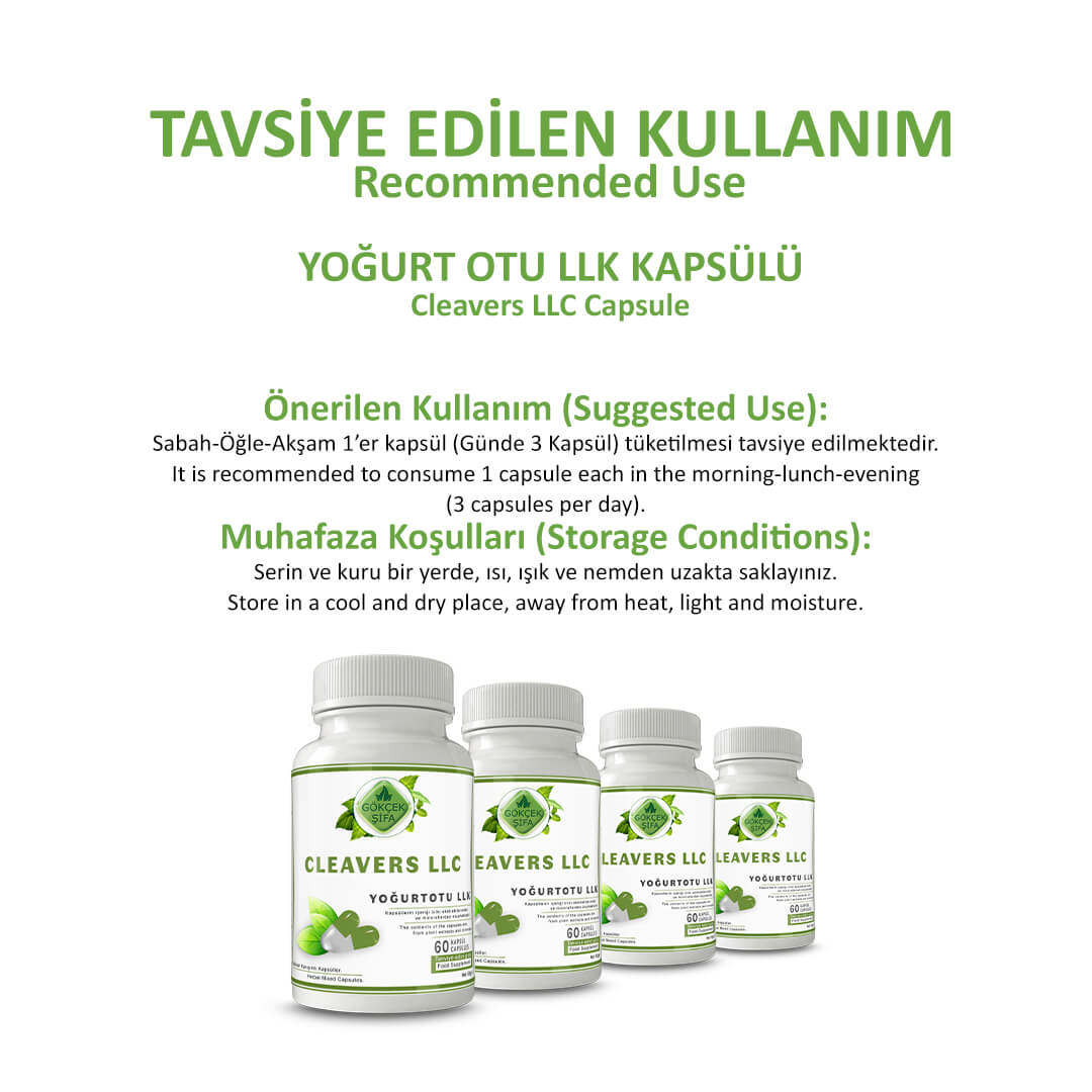 Yogurt Otu LLK (Cleavers LLC) Kapsül - Standard - Görsel 4