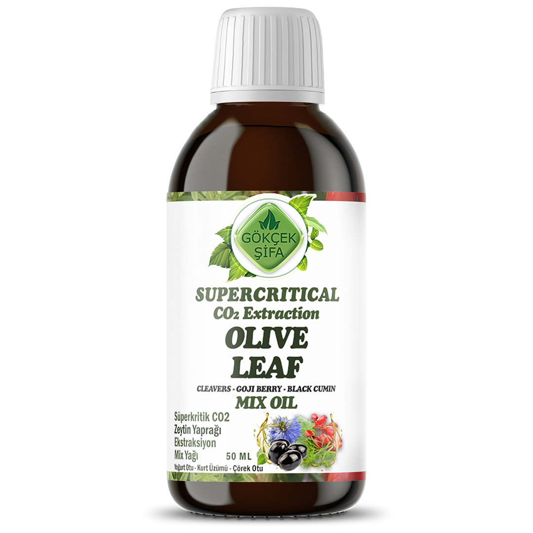 Zeytin Yapragi (Olive Leaf) Süperkritik Co2 Ca Mix Yagi
